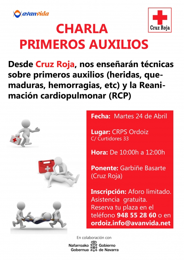 Charla de primeros auxilios en Ordoiz