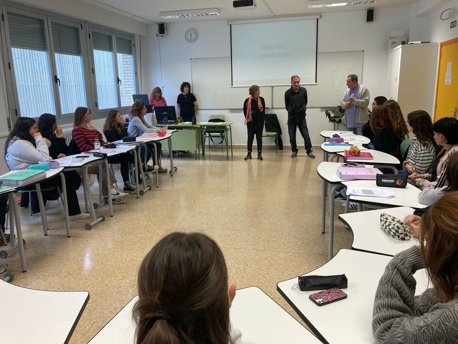 CHARLA DE LUCHA CONTRA EL ESTIGMA EN EL POLITÉCNICO DE ESTELLA