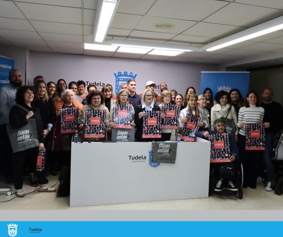 PRESENTACIÓN CAMPAÑA DE SENSIBILIZACIÓN EN MATERIA DE CUIDADOS.  TUDELA
