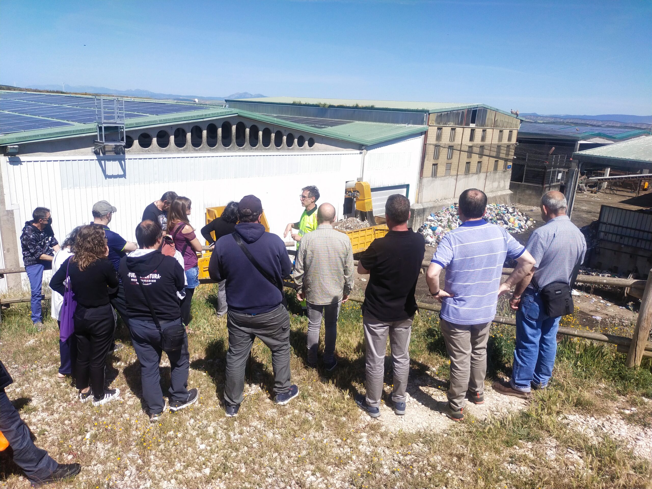 VISITA A LA PLANTA DE RESIDUOS DE CÁRCAR